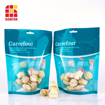 Tas Carrefour Dog Treat Dengan Jendela Yang Jelas